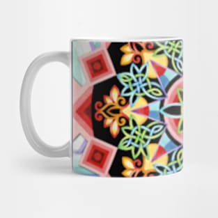 Celtic Mandala Waves Mug